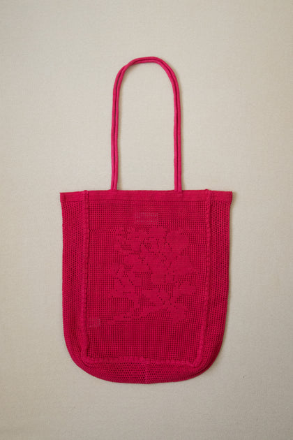 Rose Crochet Bag - Ruby – Nananita