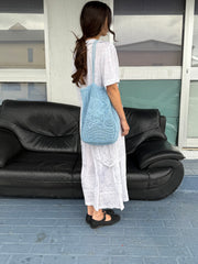 THE ROSE CROCHET BAG - DUCK