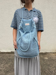 THE ROSE CROCHET BAG - DUCK
