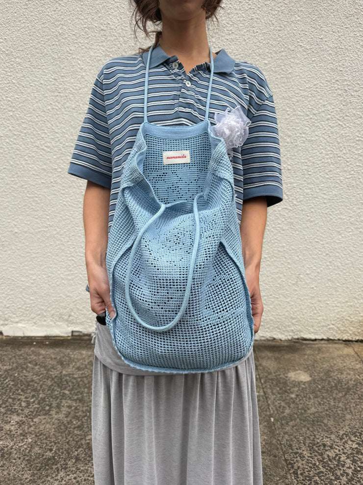 THE ROSE CROCHET BAG - DUCK