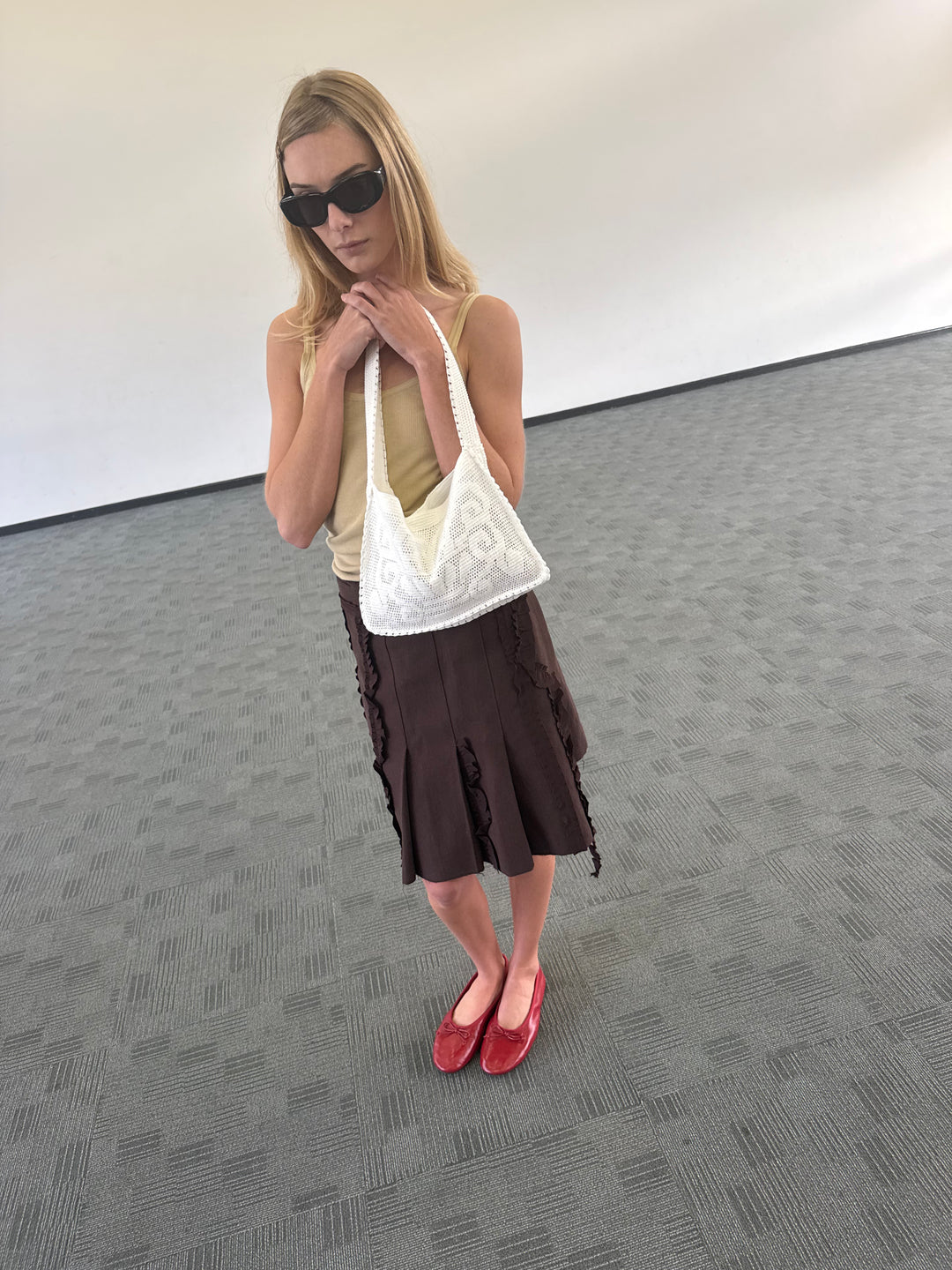 Fountain Crochet Bag - Dove – Nananita