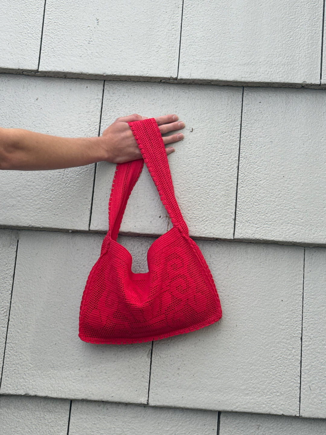 Fountain Crochet Bag - Ruby – Nananita