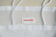 THE ROSE CROCHET BAG - DOVE