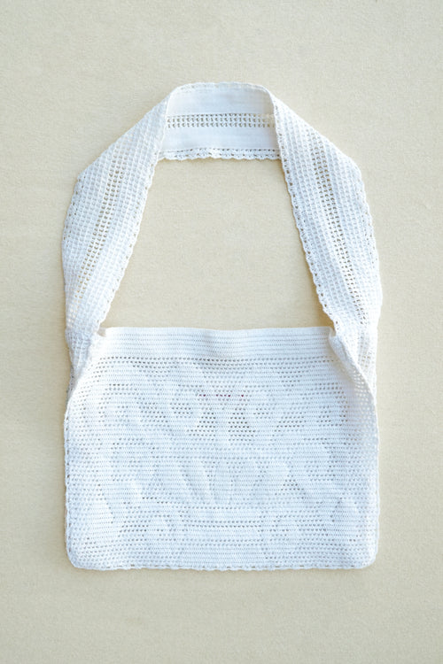 Fountain Crochet Bag - Dove