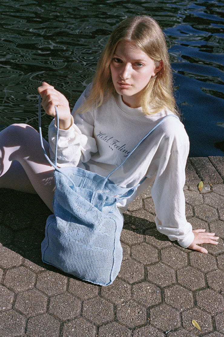 THE ROSE CROCHET BAG - DUCK