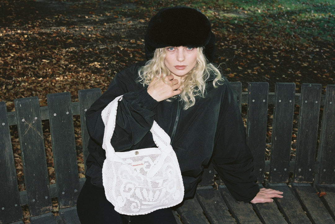 Fountain Crochet Bag - Dove – Nananita