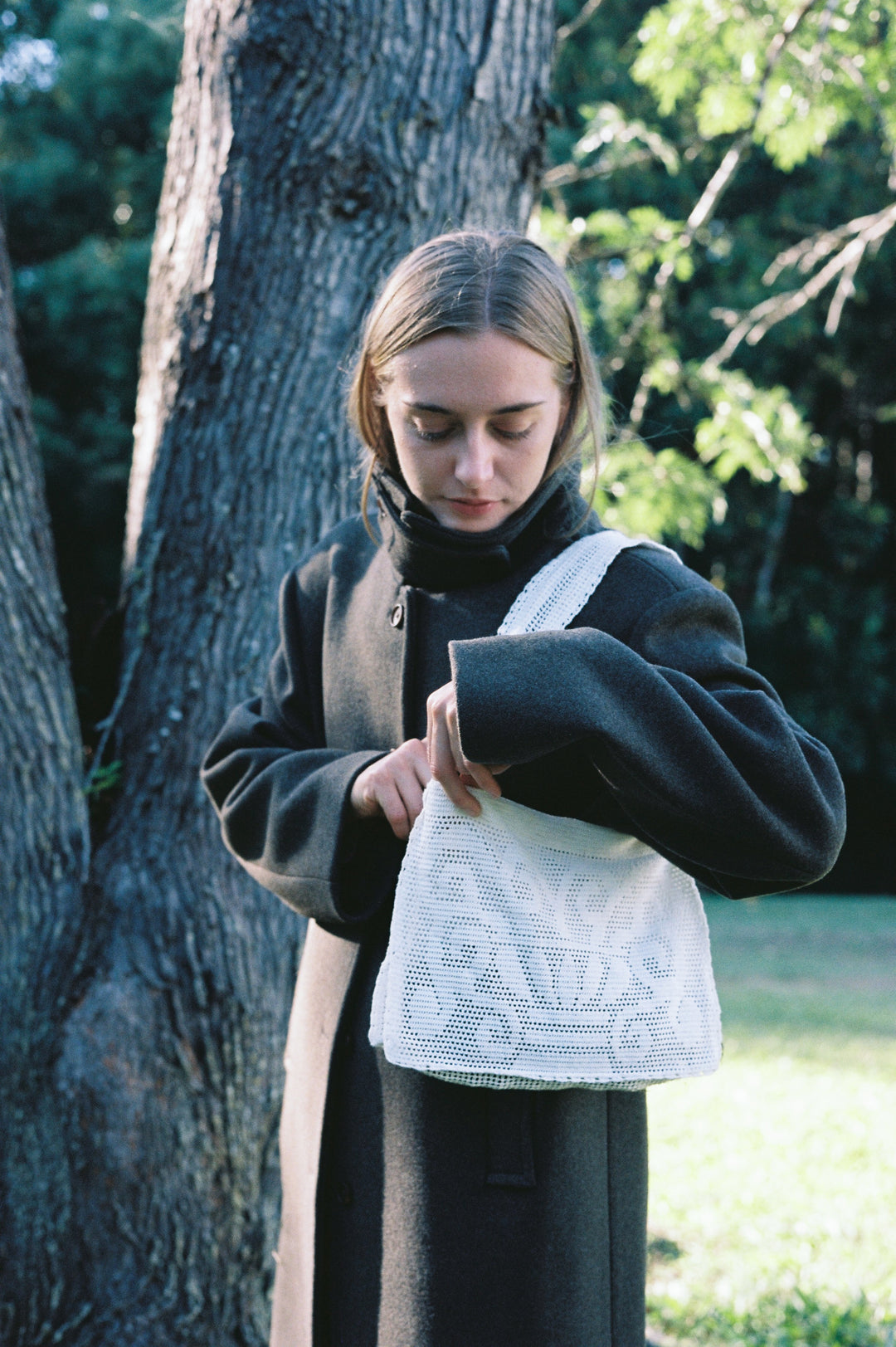 Fountain Crochet Bag - Dove – Nananita