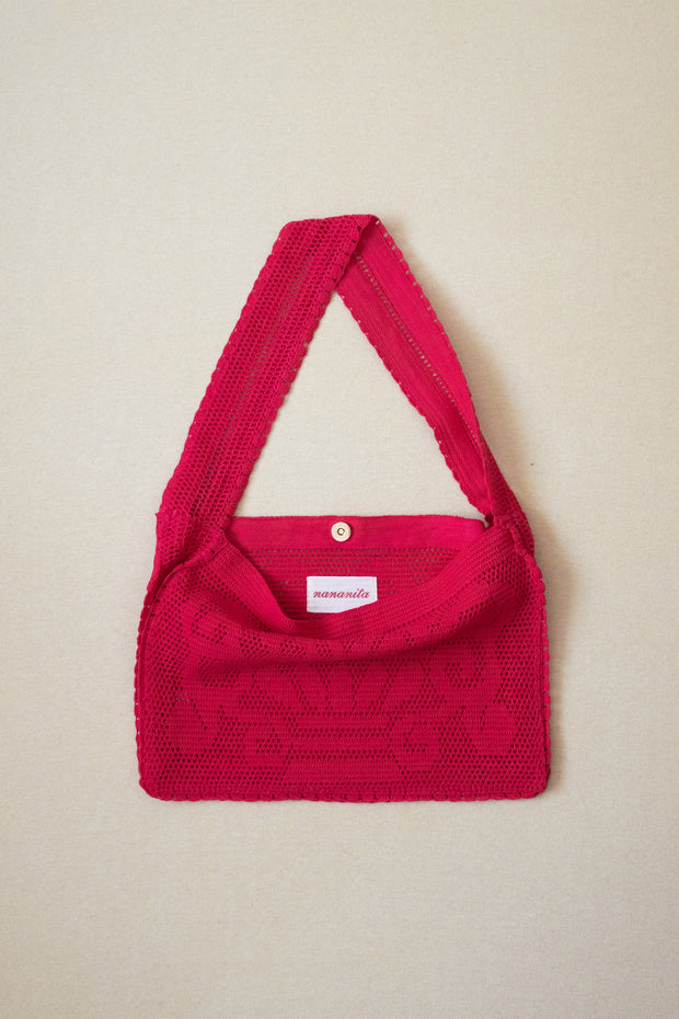 Fountain Crochet Bag - Ruby – Nananita