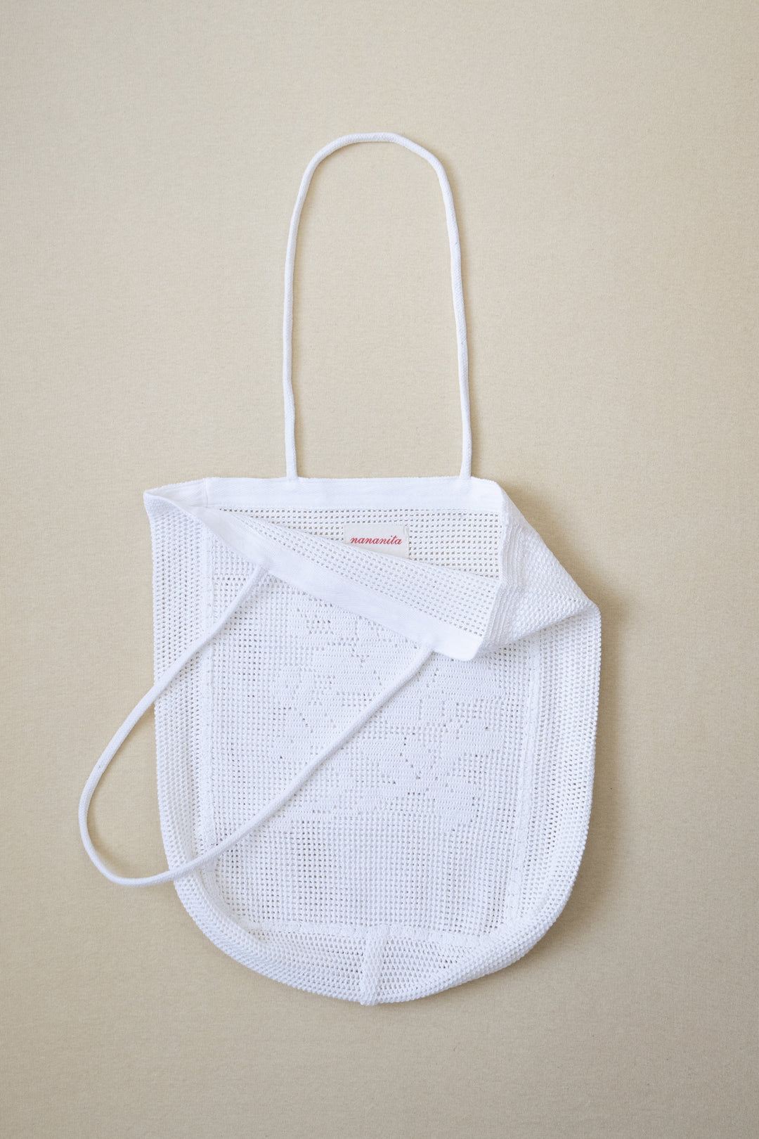 Rose Crochet Bag - Dove – Nananita